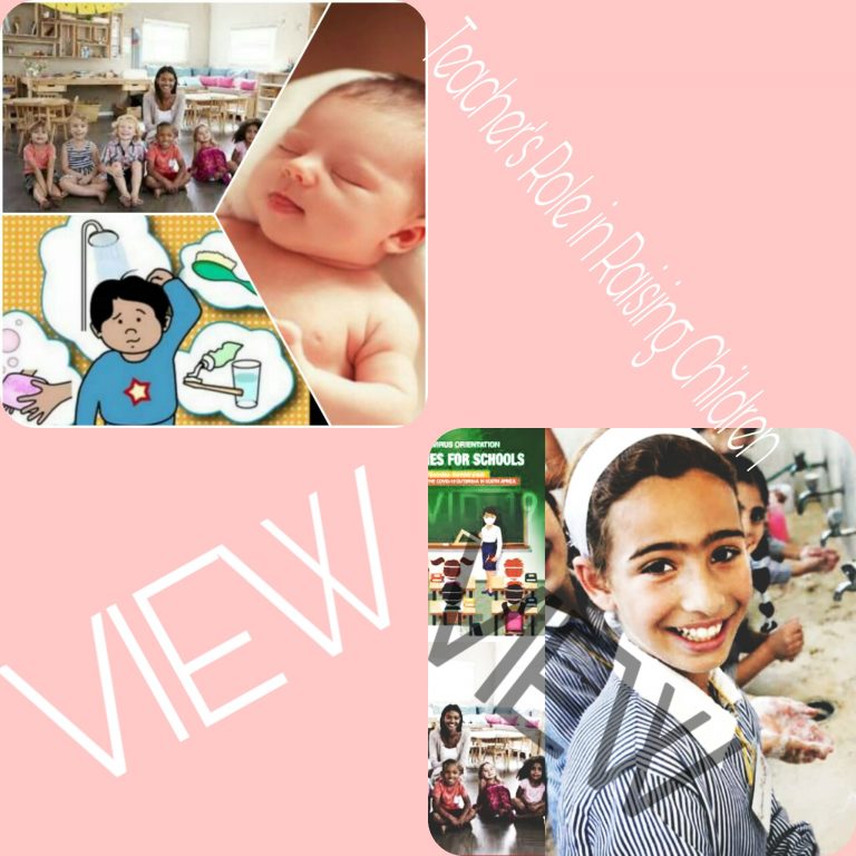 دور المعلم في تربية الأطفال تربية تعودهم على النظافة