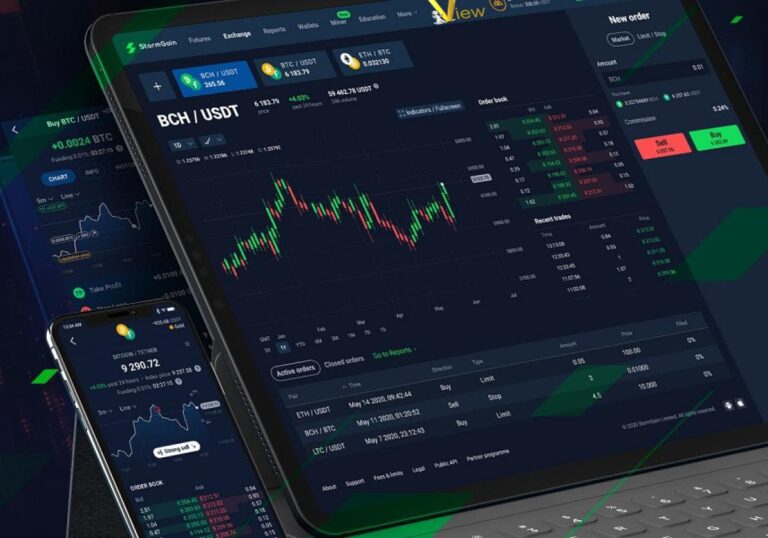 تصميم منصات التداول