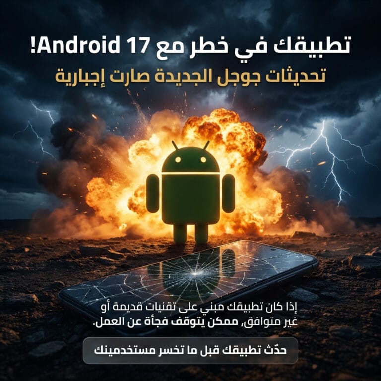 تطبيقك في خطر مع Android 17! في Google Play